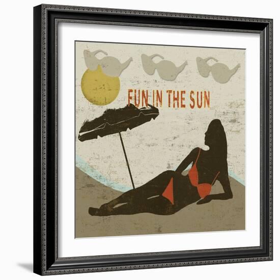 Fun in the Sun-Karen Williams-Framed Giclee Print