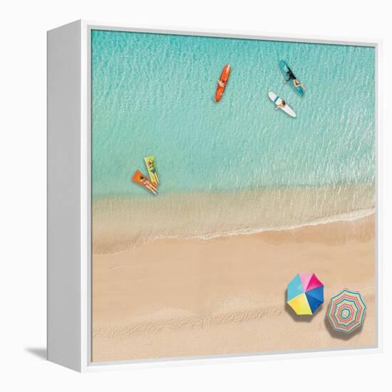 Fun in the Sun-Katrina Craven-Framed Stretched Canvas