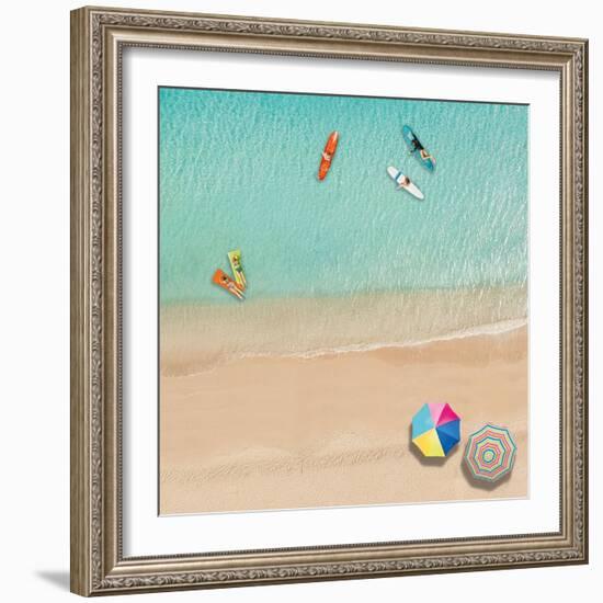 Fun in the Sun-Katrina Craven-Framed Photo