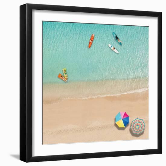 Fun in the Sun-Katrina Craven-Framed Photo