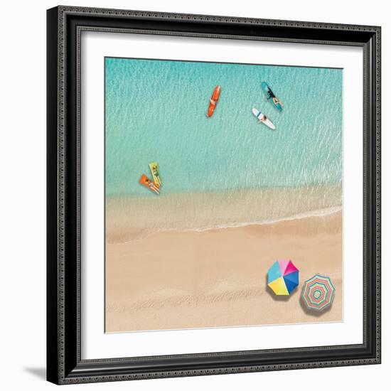 Fun in the Sun-Katrina Craven-Framed Photo