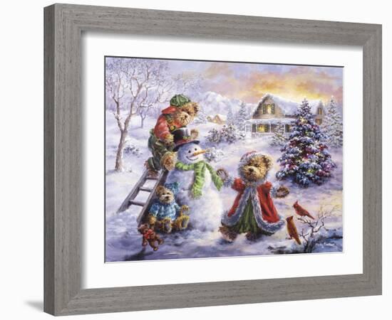 Fun Loving Merriment-Nicky Boehme-Framed Giclee Print