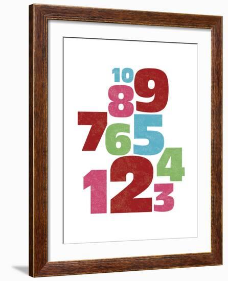 Fun Numbers-Max Carter-Framed Giclee Print