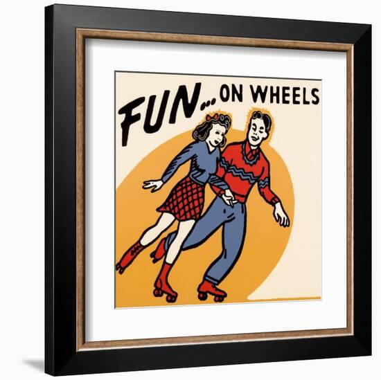 Fun… On Wheels-null-Framed Art Print