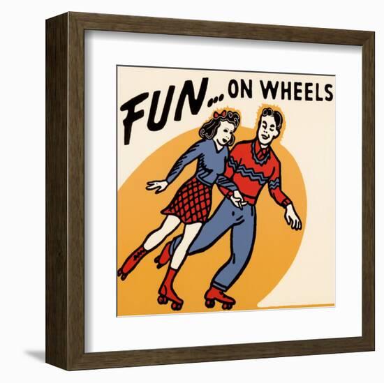 Fun… On Wheels-null-Framed Art Print