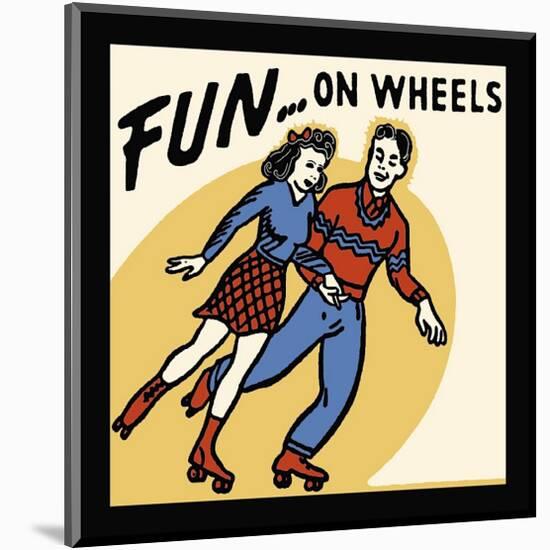 Fun On Wheels-null-Mounted Giclee Print