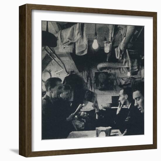 'Functional use of space on the mess deck', 1941-Cecil Beaton-Framed Photographic Print