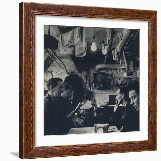 'Functional use of space on the mess deck', 1941-Cecil Beaton-Framed Photographic Print