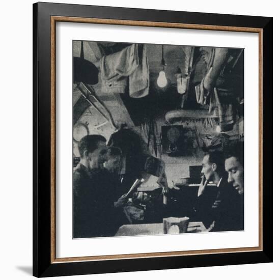 'Functional use of space on the mess deck', 1941-Cecil Beaton-Framed Photographic Print