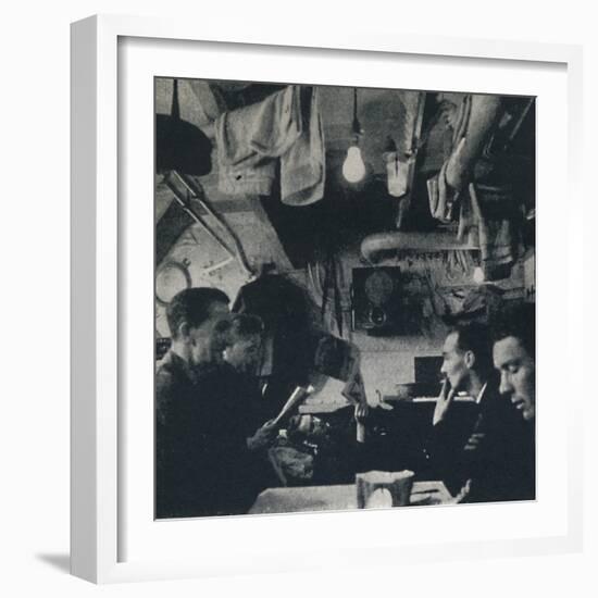 'Functional use of space on the mess deck', 1941-Cecil Beaton-Framed Photographic Print