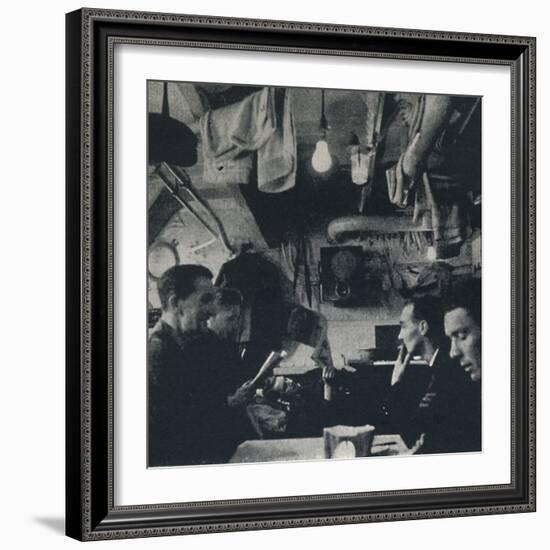 'Functional use of space on the mess deck', 1941-Cecil Beaton-Framed Photographic Print