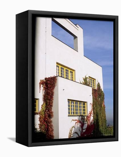 Functionalist Muller Loos Villa, Designed by Austrian Architect Adolf Loos, Prague-Richard Nebesky-Framed Premier Image Canvas