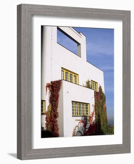 Functionalist Muller Loos Villa, Designed by Austrian Architect Adolf Loos, Prague-Richard Nebesky-Framed Photographic Print