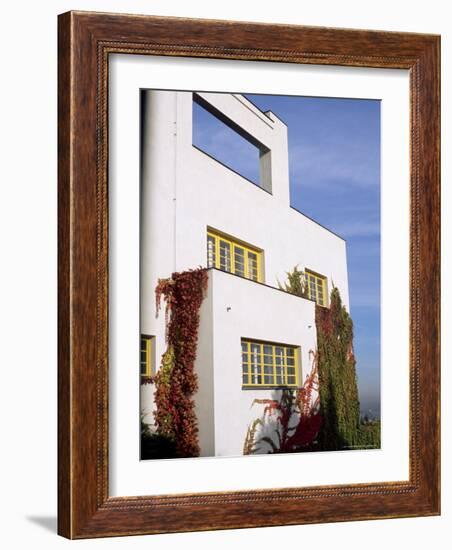 Functionalist Muller Loos Villa, Designed by Austrian Architect Adolf Loos, Prague-Richard Nebesky-Framed Photographic Print