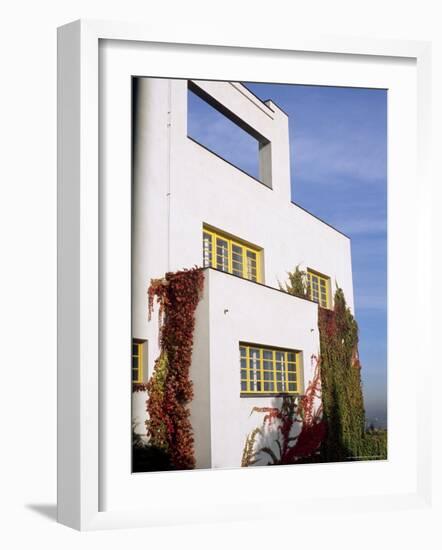 Functionalist Muller Loos Villa, Designed by Austrian Architect Adolf Loos, Prague-Richard Nebesky-Framed Photographic Print