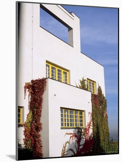 Functionalist Muller Loos Villa, Designed by Austrian Architect Adolf Loos, Prague-Richard Nebesky-Mounted Photographic Print