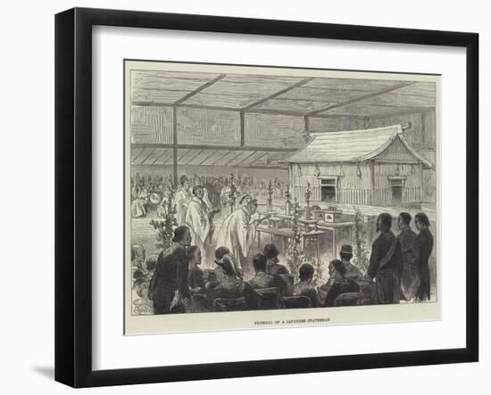 Funeral of a Japanese Statesman-null-Framed Giclee Print