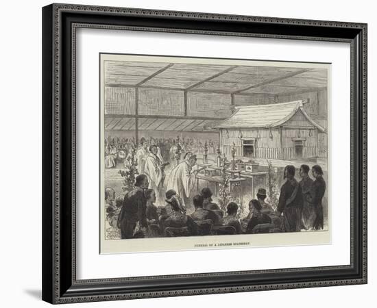 Funeral of a Japanese Statesman-null-Framed Giclee Print