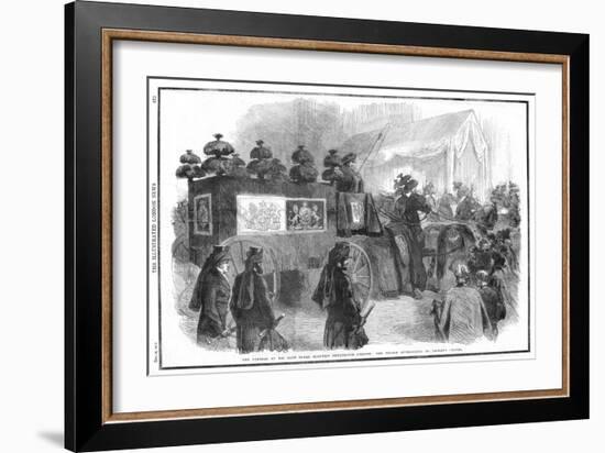Funeral of Albert, Prince Consort, 1861-null-Framed Giclee Print