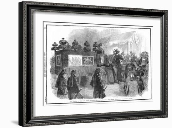 Funeral of Albert, Prince Consort, 1861-null-Framed Giclee Print