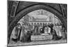 Funeral of Augustine-null-Mounted Art Print