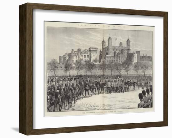 Funeral of Lord Napier of Magdala-null-Framed Giclee Print