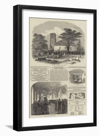 Funeral of Robert Peel-null-Framed Giclee Print