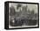 Funeral of the Late John Gibson, Ra, in the English Cemetery, at Rome-null-Framed Premier Image Canvas