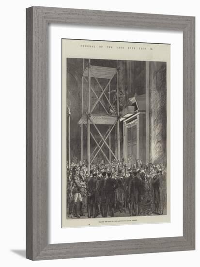 Funeral of the Late Pope Pius IX-Charles Robinson-Framed Giclee Print