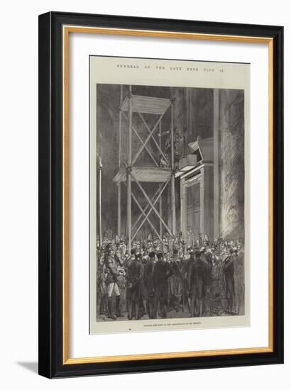 Funeral of the Late Pope Pius IX-Charles Robinson-Framed Giclee Print