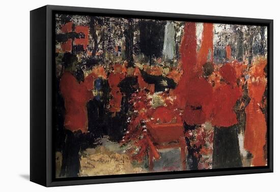 Funeral of the Revolutionaries, 1905, C1900-1930-Il'ya Repin-Framed Premier Image Canvas