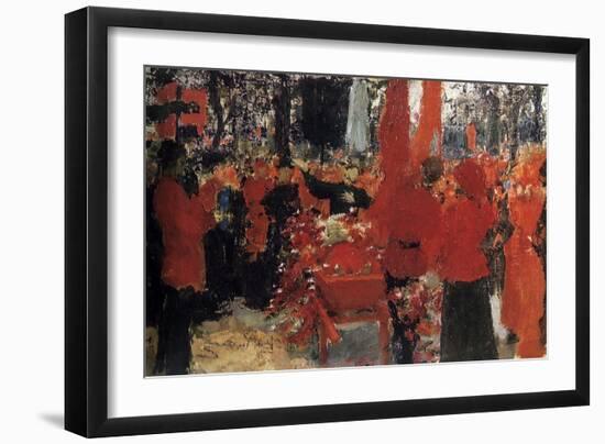 Funeral of the Revolutionaries, 1905, C1900-1930-Il'ya Repin-Framed Giclee Print