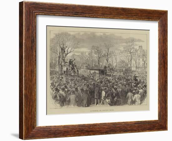 Funeral of Victor Noir-Godefroy Durand-Framed Giclee Print