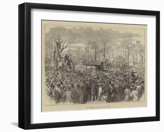 Funeral of Victor Noir-Godefroy Durand-Framed Giclee Print