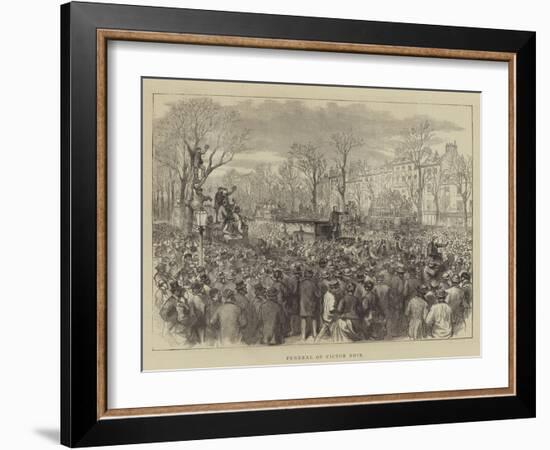 Funeral of Victor Noir-Godefroy Durand-Framed Giclee Print