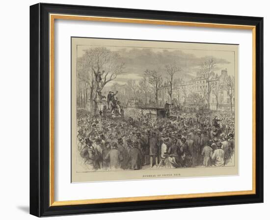 Funeral of Victor Noir-Godefroy Durand-Framed Giclee Print