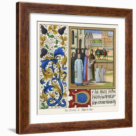 Funerals, Jehan de Lyon-null-Framed Art Print