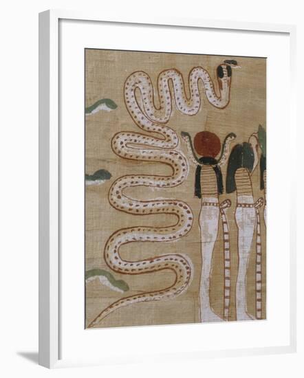 Funerary Papyrus from 18th Dynasty-null-Framed Giclee Print