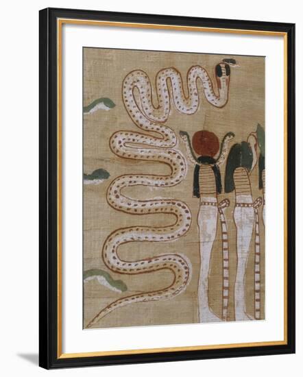 Funerary Papyrus from 18th Dynasty-null-Framed Giclee Print
