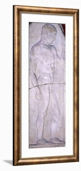 Funerary Stele from Nisyros-null-Framed Giclee Print