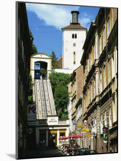 Funicular, Zagreb, Croatia, Europe-Ken Gillham-Mounted Photographic Print