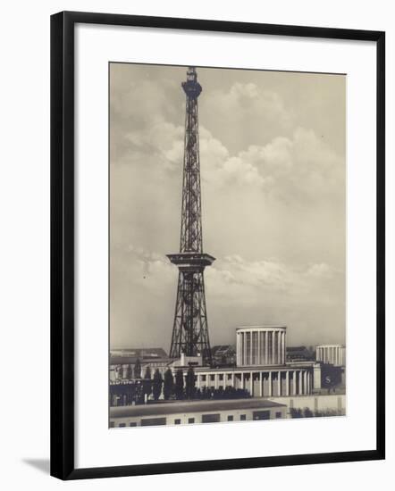 Funkturm and Trade Fair Grounds, Berlin-null-Framed Photographic Print