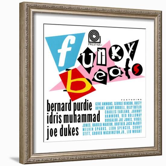 Funky Beats-null-Framed Art Print