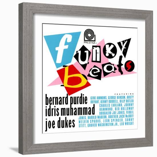 Funky Beats-null-Framed Art Print