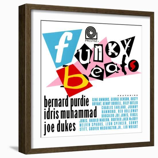 Funky Beats-null-Framed Art Print