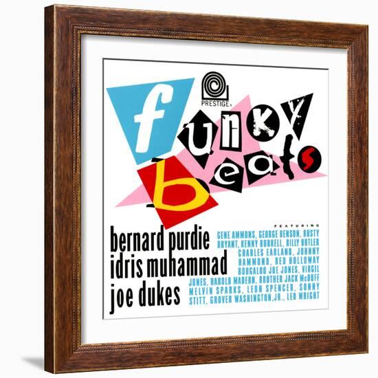 Funky Beats-null-Framed Art Print