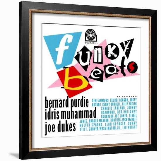 Funky Beats-null-Framed Art Print