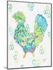 Funky Chicken 2-Beverly Dyer-Mounted Art Print