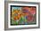 Funky Flower Garden-Wyanne-Framed Giclee Print