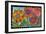 Funky Flower Garden-Wyanne-Framed Giclee Print